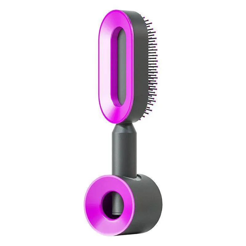 Self-Cleaning 3D  Hair Brush