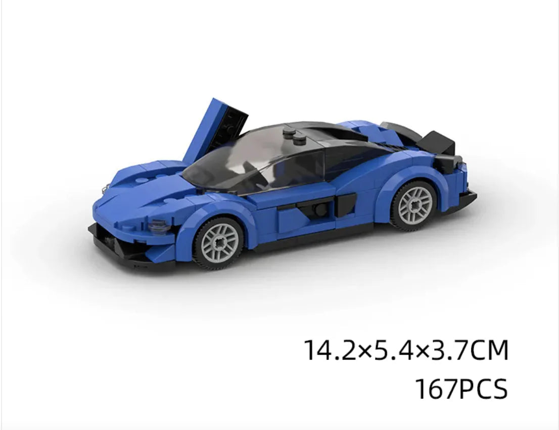 Children's Sports Car Model Building Blocks Educational Toy