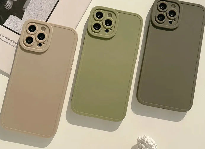 Frosted Silicone Phone Case