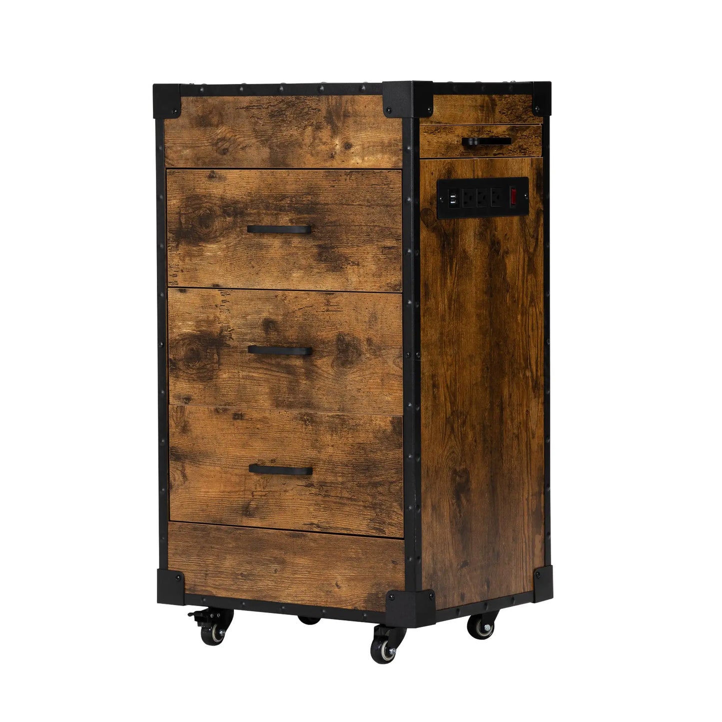 Fiberboard Salon Beauty Cabinet