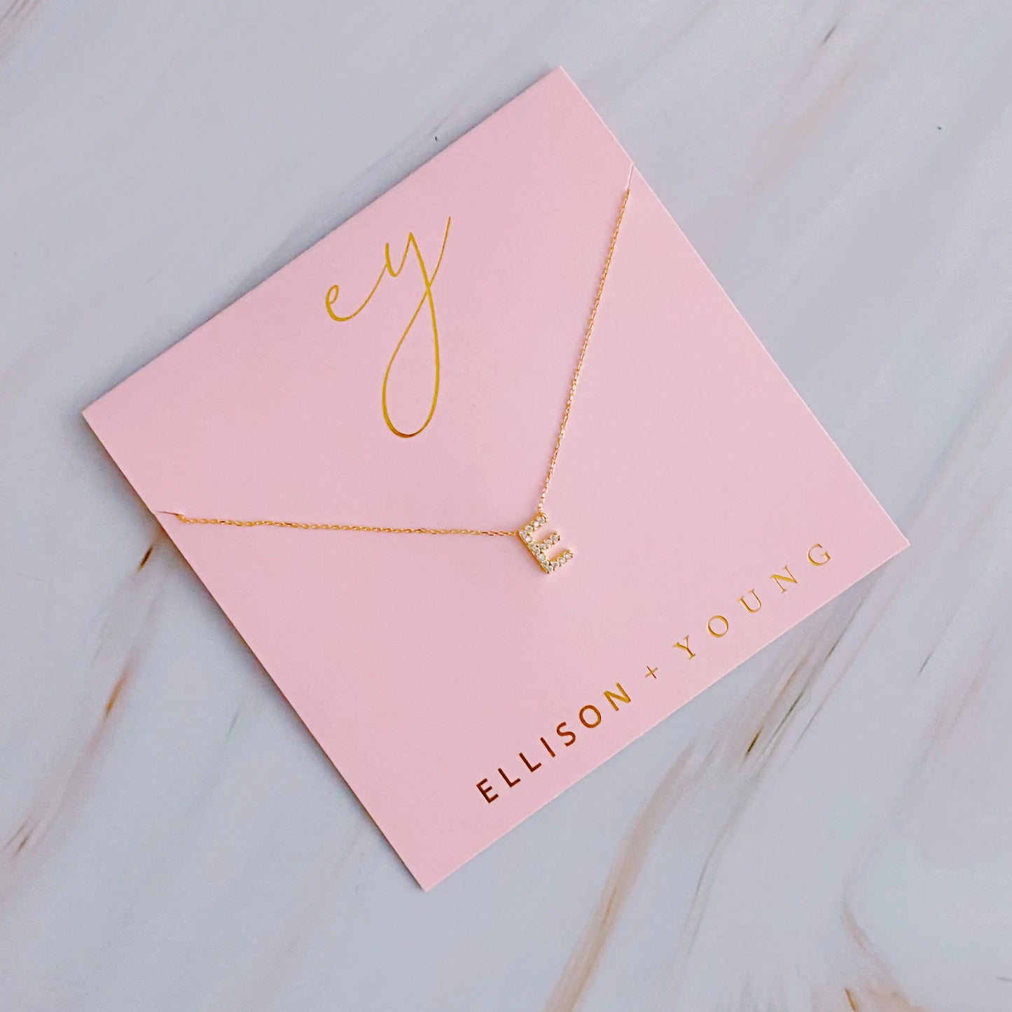 Understated Beauty Initial Necklace