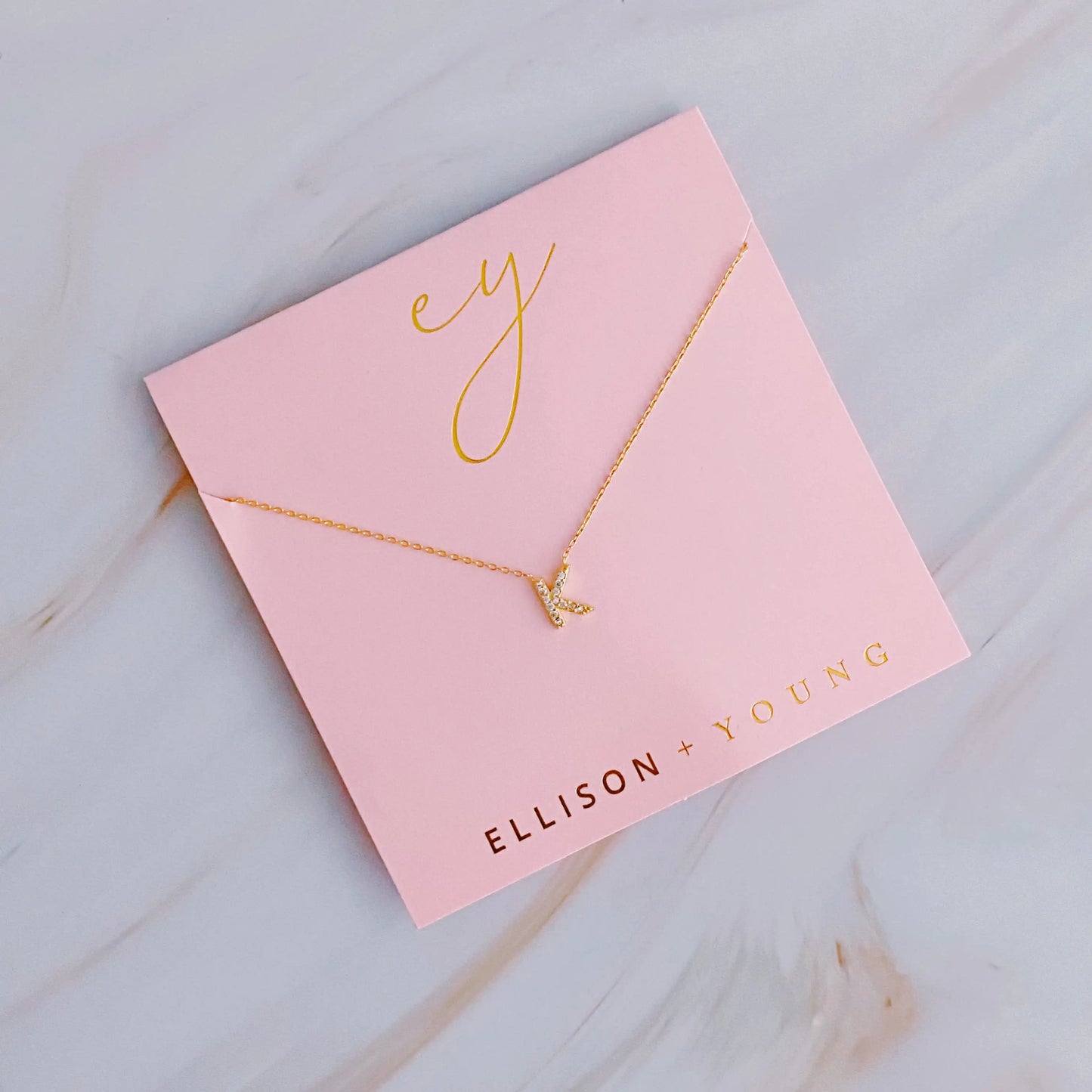 Understated Beauty Initial Necklace