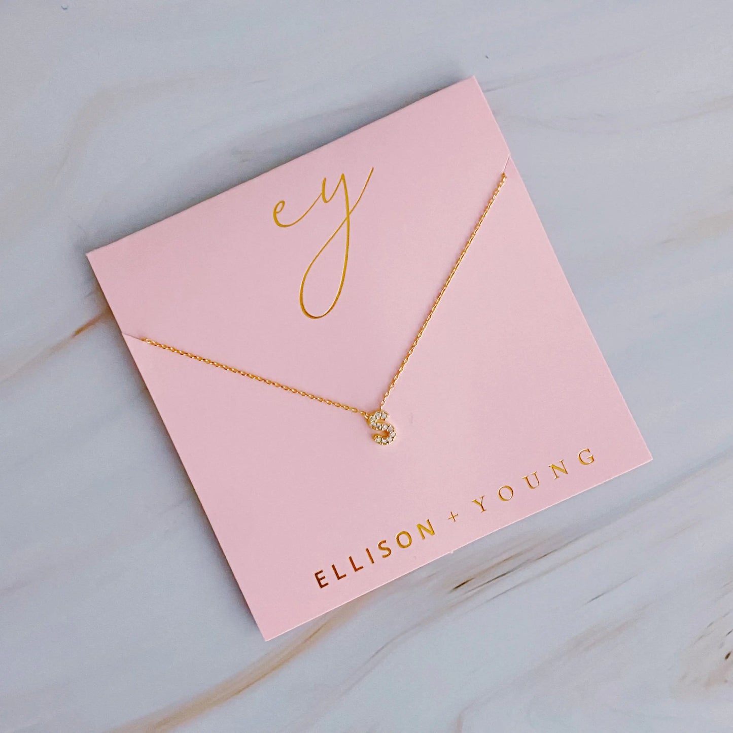 Understated Beauty Initial Necklace