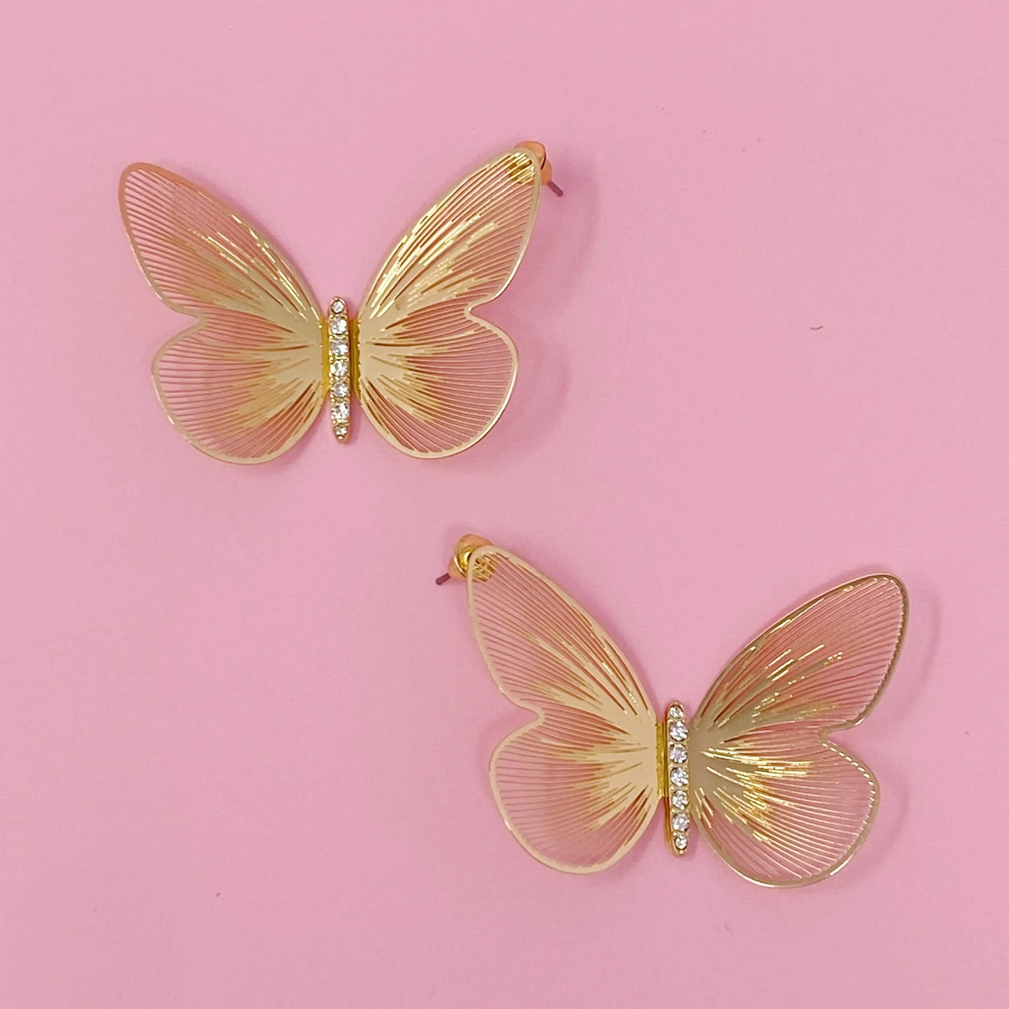 Filigree Beauty Butterfly Earrings